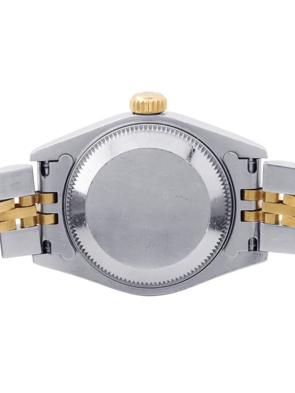 Rolex Datejust Number Watch 18K Yellow Gold Ivory Computer Dial